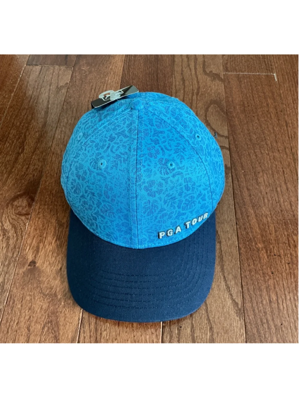 Men's PGA TOUR Pro series Blue Navy Patterned Baseball Cap One Size